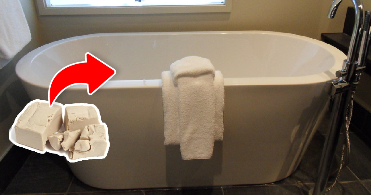 Wrzuć do wanny 6 opakowań drożdży i przygotuj kąpiel. Twoja skóra Ci podziękuje