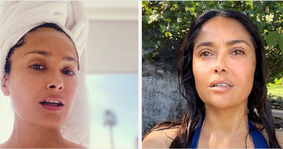 Salma Hayek zdradziła, w jaki sposób dba o kondycję skóry twarzy. Chodzi o jeden prosty nawyk